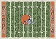 Cleveland Browns 5' 4" x 7' 8" NFL Home Field Area Rug