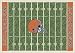 Cleveland Browns 5' 4" x 7' 8" NFL Home Field Area Rug