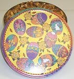 Gourmet Food : Scott's Cakes Garlic Pretzel Nuggets in a Large Easter Egg Tin