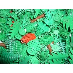 10 LEGO B�ume, B�sche, Kiloware, Super Mischung