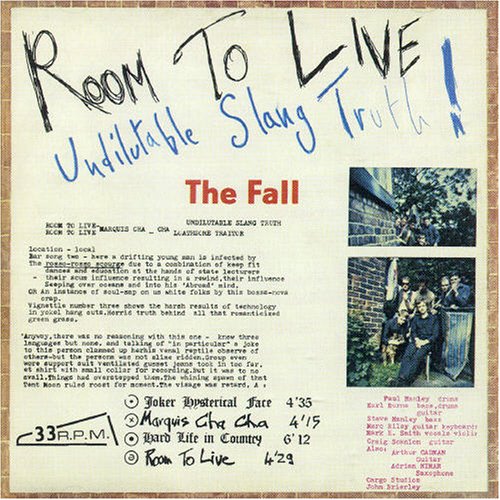 CD-Charts  Music : Room To Live: Undilutable Slang Truth!