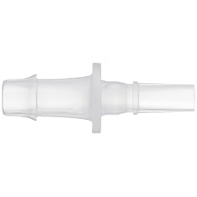 Value Plastics MLSL035-6 Male Luer to 500 Series Barb, 3/16" (4.8 mm) ID Tubing (May be used with separate stationary lock ring; FSLLR), Natural Polypropylene (25-Pack)