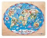 Beleduc Children Around the World Wood Puzzle