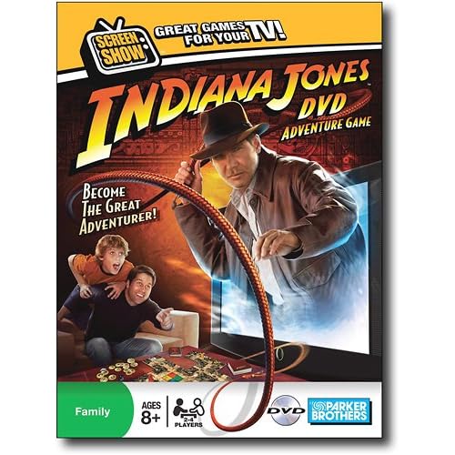 Indiana Jones DVD Game - DVD Adventure Game - NEW!!!!!!