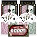 Best Quality 2 Sets of CopagT Playing Cards bur/grn +2012 WSOP Entry