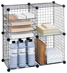Safco Model Wire Cubes, Black (5279)