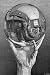 M.C. Escher (Hand with Reflecting Sphere, Self-Portrait in Spherical Mirror) Art Poster Print - 24\