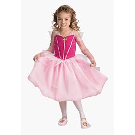 Aurora Ballerina Costume: Girl's Size 4-6 by Import Costumes
