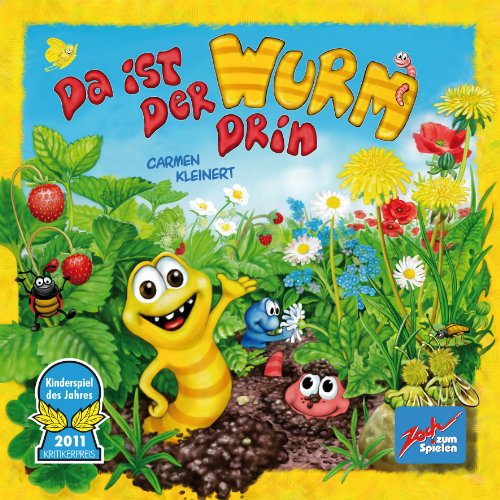 Zoch Verlag Zoch 601132100 - Da ist der Wurm drin - Kinderspiel des Jahres 2011 Produktbild