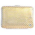 Isis Dei 13" MacBook Memory Foam Laptop Sleeve - Gold/White (GFMF13)