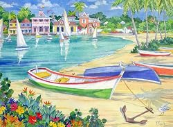 Ravensburger Market Street Harbor - 500 Piece Puzzle
