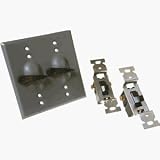 Hubbell 5965-1 Do it Weatherproof Electrical Cover With Switches