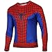 WUKE Men's Cosplay Spider Long Shirt