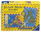 Ravensburger Puzzle - UK and Europe Maps (2 Puzzles in a Box)