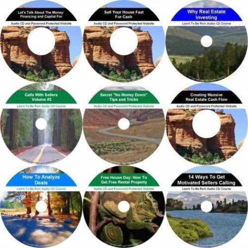 The Advanced No Money Down, Motivated Seller, Work From Home Real Estate Mentoring System on 9 CDs
