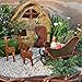 Jeremie Corporation Reindeer, Set of 3 for Miniature Garden, Fairy Garden