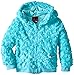 Girls Rule Girls' Curly Faux-Fur Pocketed Zip Hoodie