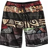 RIP CURL TORN STRIPE BOARDSHORTS MULTICOLOR 34W