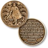 61B86DaGFTL. SL160  Armor of God High Relief Coin