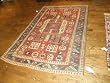 Handmade Antique Caucasian Karatchoph Asian Rug 5'3"x7'5"