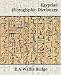 Egyptian Hieroglyphic Dictionary