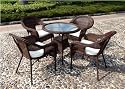 Gartenmöbel Rattanmöbel Sitzgruppe Gartengarnitur Poly Rattan