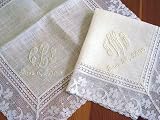 Monogrammed Handkerchief