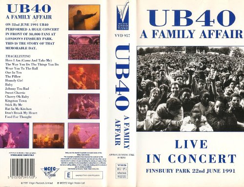 Produkt-Bild: UB 40 - Live in the Park [VHS]