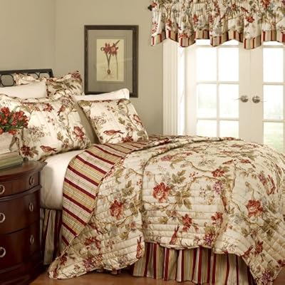Waverly Charleston Chirp 4-Piece Quilt Set, King