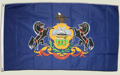 Produkt-Bild: Flagge USA Pennsylvania - 90 x 150 cm [Misc.]