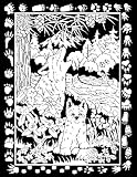 Howling Wolves - 16x20 Fuzzy Velvet Poster