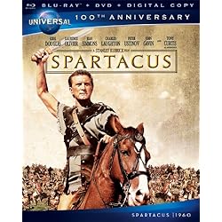 Spartacus [Blu-ray + DVD + Digital Copy] (Universal's 100th Anniversary)