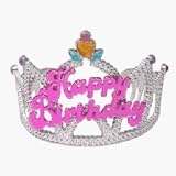 Making Believe 60030-12 Deluxe Happy Birthday Tiara - Dozen