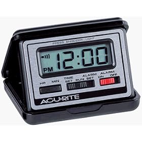 Chaney 47390 Explorer - Compact folding LCD travel alarm with .5 Inch display with snooze.... by Chaney Instruments