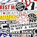 Assorted Skateboard Stickers 10 Pack