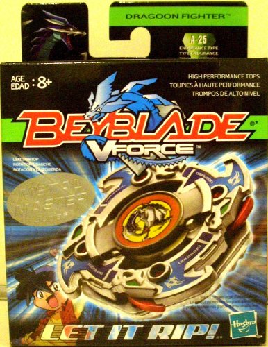 Beyblade American Hasbro Vforce Dragoon Fighter Endurance Type A-25 Metal Master Series