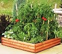 Greenes Raised Garden Bed 4'x4'x9"