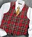 Reversible Tartan Plaid Vest