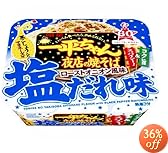 明星 一平ちゃん 夜店の焼そば塩だれ味 132g×12個