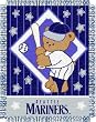 Seattle Mariners Acrylic Triple Woven Jacquard Baby Blanket/Throw (36"x46") - MLB Baseball