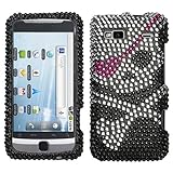 MyBat HTC G2 Diamante Protector Cover - Skull