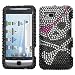 Pirate Skull Crystal Diamante Protector Phone Cover for HTC T-Mobile G2 (2010)