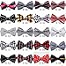 P&o Polyester Silk Bowtie Necktie Cravat for Men Fashionable
