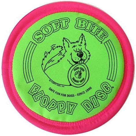 Floppy Disc CL-1001-UE Soft Flying Disc Toy for Dogs, 7 in. Case of 12