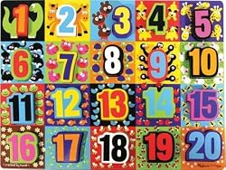 Jumbo Numbers Chunky Puzzle