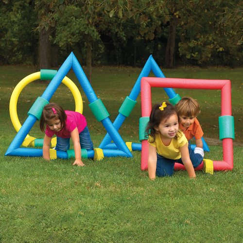 Foam Geometric Shapes for Kids Obstacle Course