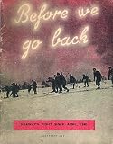 Before We Go Back: A Pictorial Record of Norway"s Fight Against Nazism, Both inside and Outside the Country