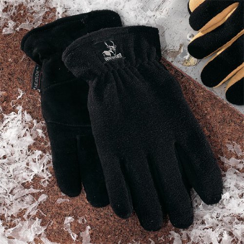 Heatlok Thermal Gloves NEW Sealed Black Medium