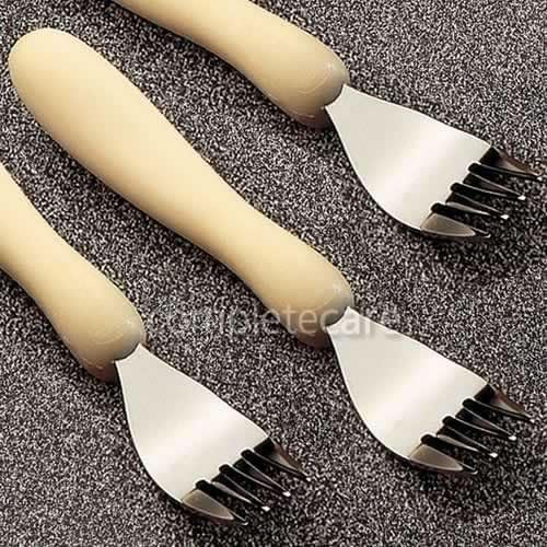 Caring Cutlery Fork - Triple Pack by Medequip