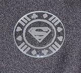  : DC Comics Superman Emblem Etched Glass Card Guard Dealer Button
